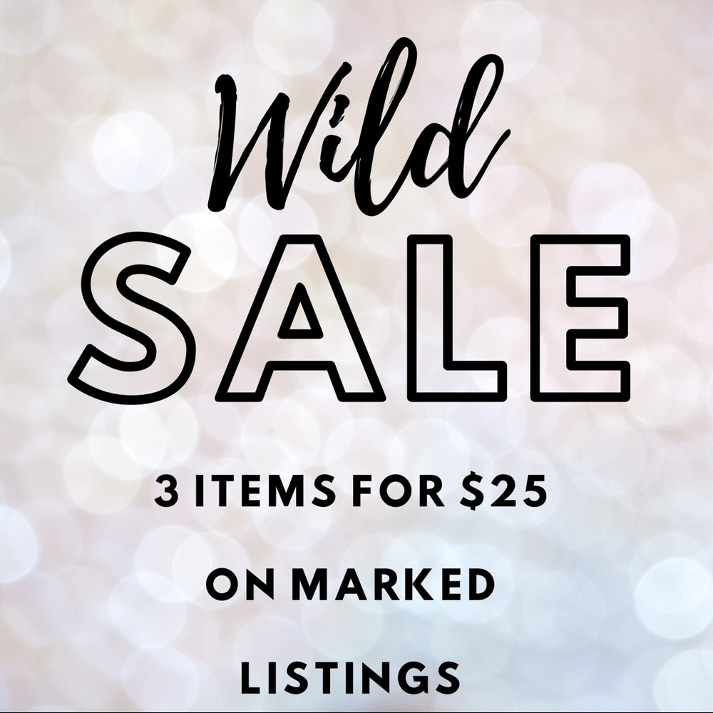 3/$25 SALE